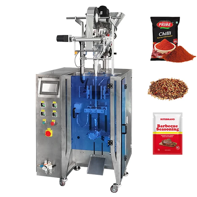Automatic chili powder packaging machine, spice sachet filling and packaging machine