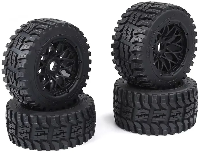Multi-road condition tire assembly for 1/5 ROFUN HPI BAJA 5B