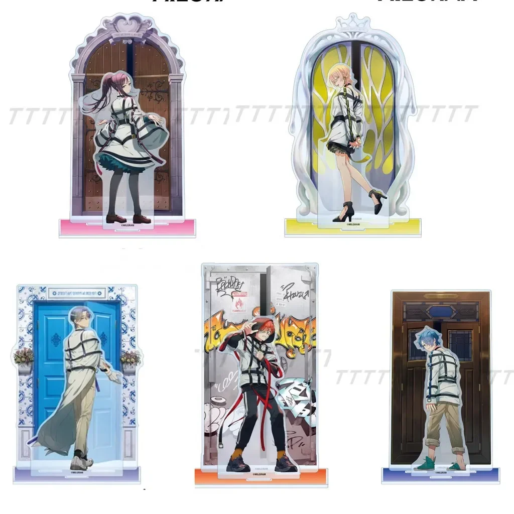 

Anime MILGRAM 005 SHIDOU 003 FUTA KAJIYAMA 004 KUSUNOKI DIY Custom Acrylic Stand Plate Cartoon Cosplay Figure Character