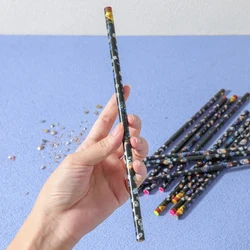 4/12PCS Diamond Painting Pen Self Adhesive Crystal Gem Pick Up Tools with Pencil Sharpener Diamond Painting Dotting Wax Pen
