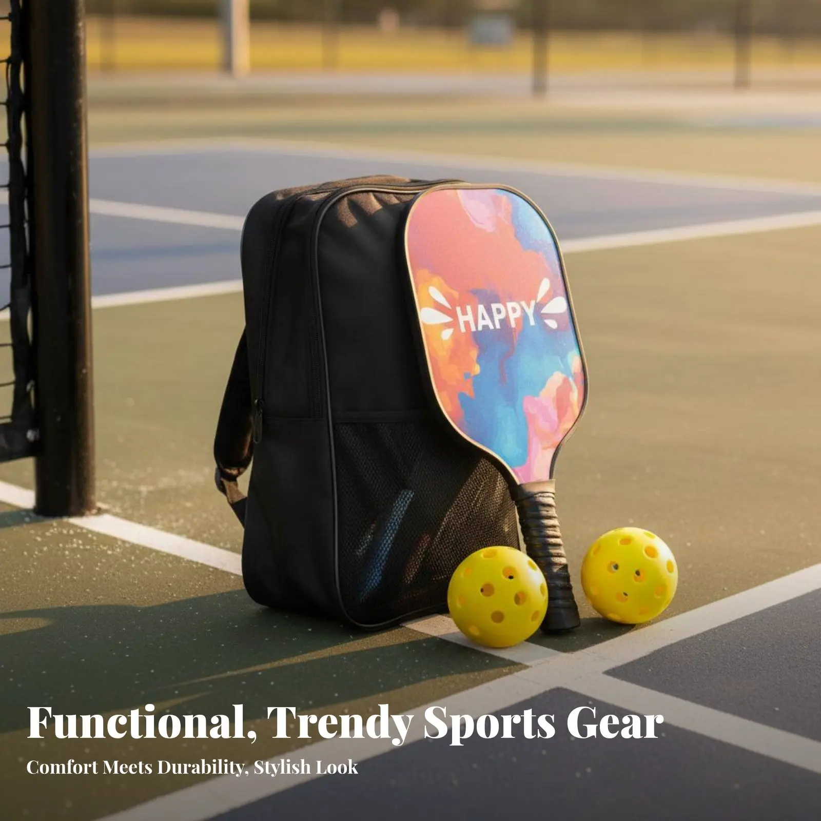 

Pickleball Paddle Long-Lasting Pickleball Paddle Set Sports Equipment Lightweight Easy to Learn for Professionals, Training