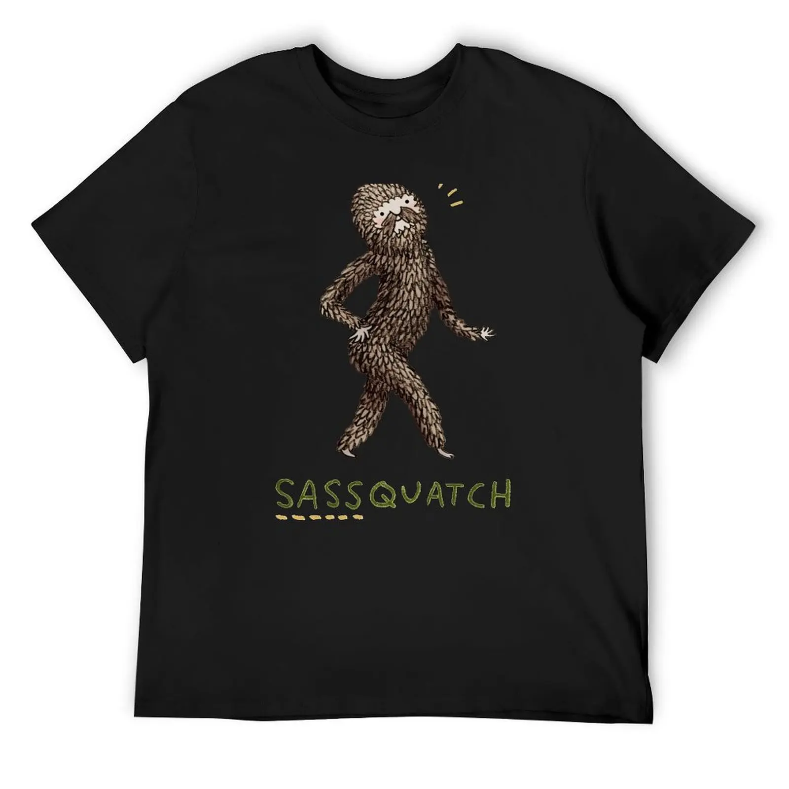 

Sassquatch T-Shirt valentines boutique clothes sublime oversize t-shirts man tshirts for men