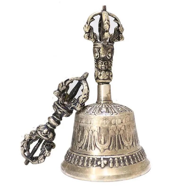 

Tibetan Buddhist Meditation Bell Handmade Dharma Objects Bell Dorje Vajra Bell Meditation Altar Ritual Bell Handmade Dharma