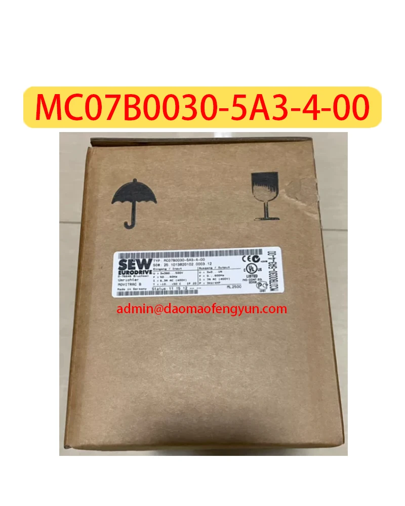 

MC07B0030-5A3-4-00 Brand New Frequency converter servo drive, power 3KW MC07B0030 5A3 4 00，Fast shipping