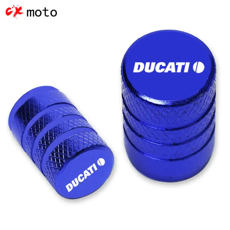 Per Ducati CNC alluminio pneumatico valvola del pneumatico tappo della copertura della porta dell'aria accessori moto Hypermotard 950 939 821 796 SP 1100 2007-2020