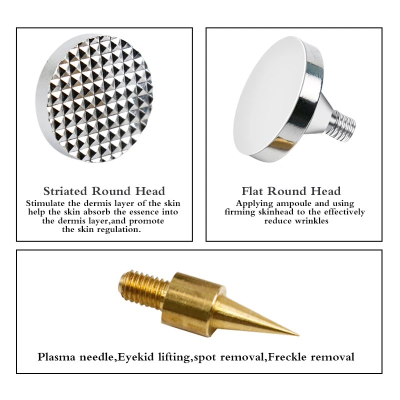 3/6 قطعة/المجموعة ثؤلول إزالة التجاعيد النمش الظلام قلم بلازما استبدال إبرة النمش إزالة الإبر الخلد بقعة داكنة مزيل إبرة