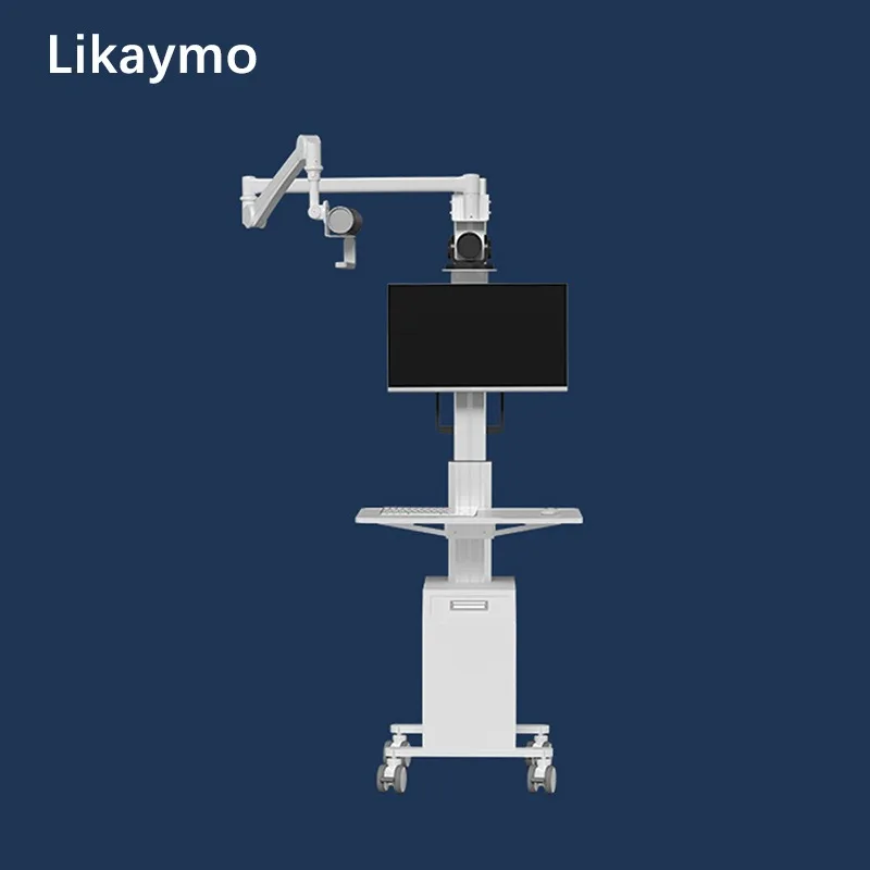 

Wholesale Price Distance Teaching Cart, Recording and Broadcasting Training Medical Cart with Cantilever Medical Trolley