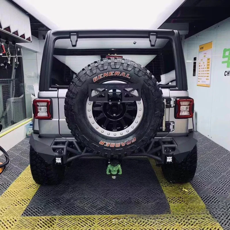 Suitable for JEEP JK Wrangler rear bumper, Wrangler round tube rear bumper, JK bumper, modified rear bumper