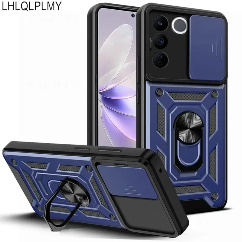 

Camera Protect Armor Case For Vivo V25 V25E V27E V27 Pro 5G Y36 Y02S Y22S Y27 V29 V29E V30 SE V30E Y28 Y18 Y03 ShockProof Cover