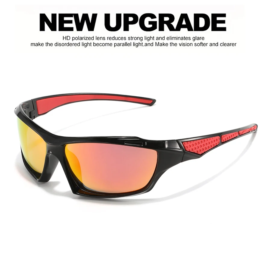 Modne sportowe okulary przeciwsłoneczne Spolaryzowana ochrona UV Spersonalizowane okulary Okrągła ramka Metalowe okulary męskie i damskie UV400 — zdjęcie 5