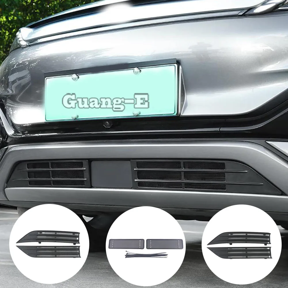 

ABS/Steel Car Grille Insert Net Cover Decoration Trim Frame Grill Exterior Accessories For BYD ATTO3/Yuan Plus 2022 2023 2024