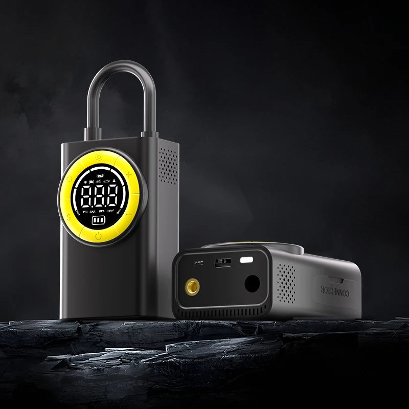 

Handheld Cordless Car Tire Inflator Electric Digital Portable Smart Display Air Compressor Bicycle Motorcycle Air Pump