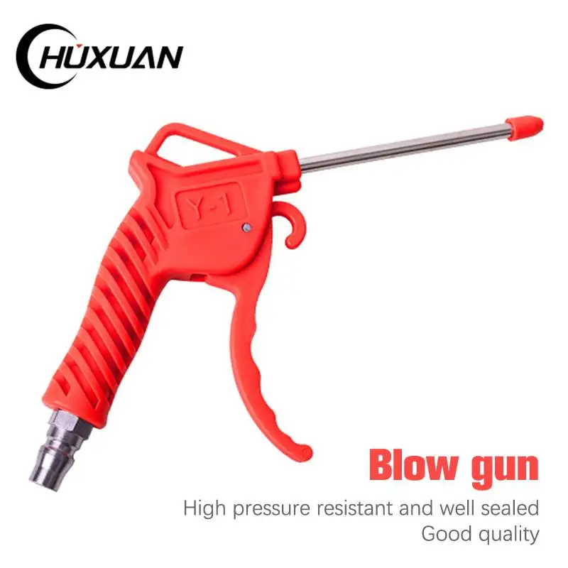 

Air Blow Gun Yellow Angled Nozzle Plastic Handle Dust Gun Air Compressor Air Pump