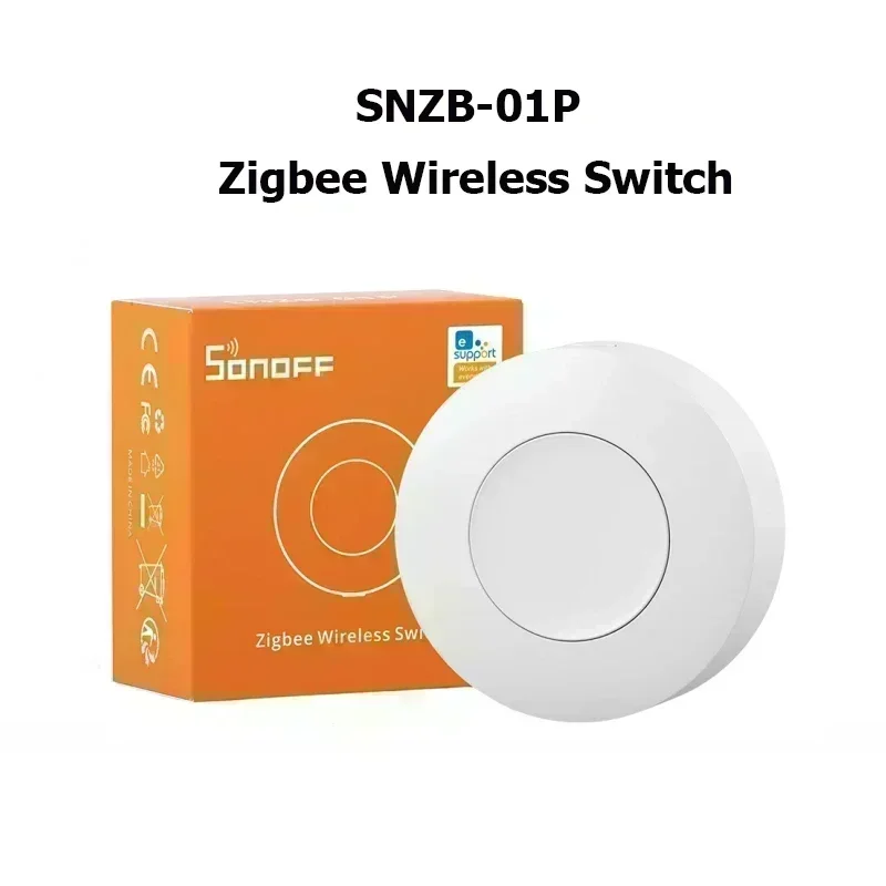 SONOFF SNZB1P/2P/3/4 SNZB-05P Zigbee Water Leak Sensor Zbmini L2 SNZB-02D Zigbee Door Window Motion Temperature Humidity Sensor