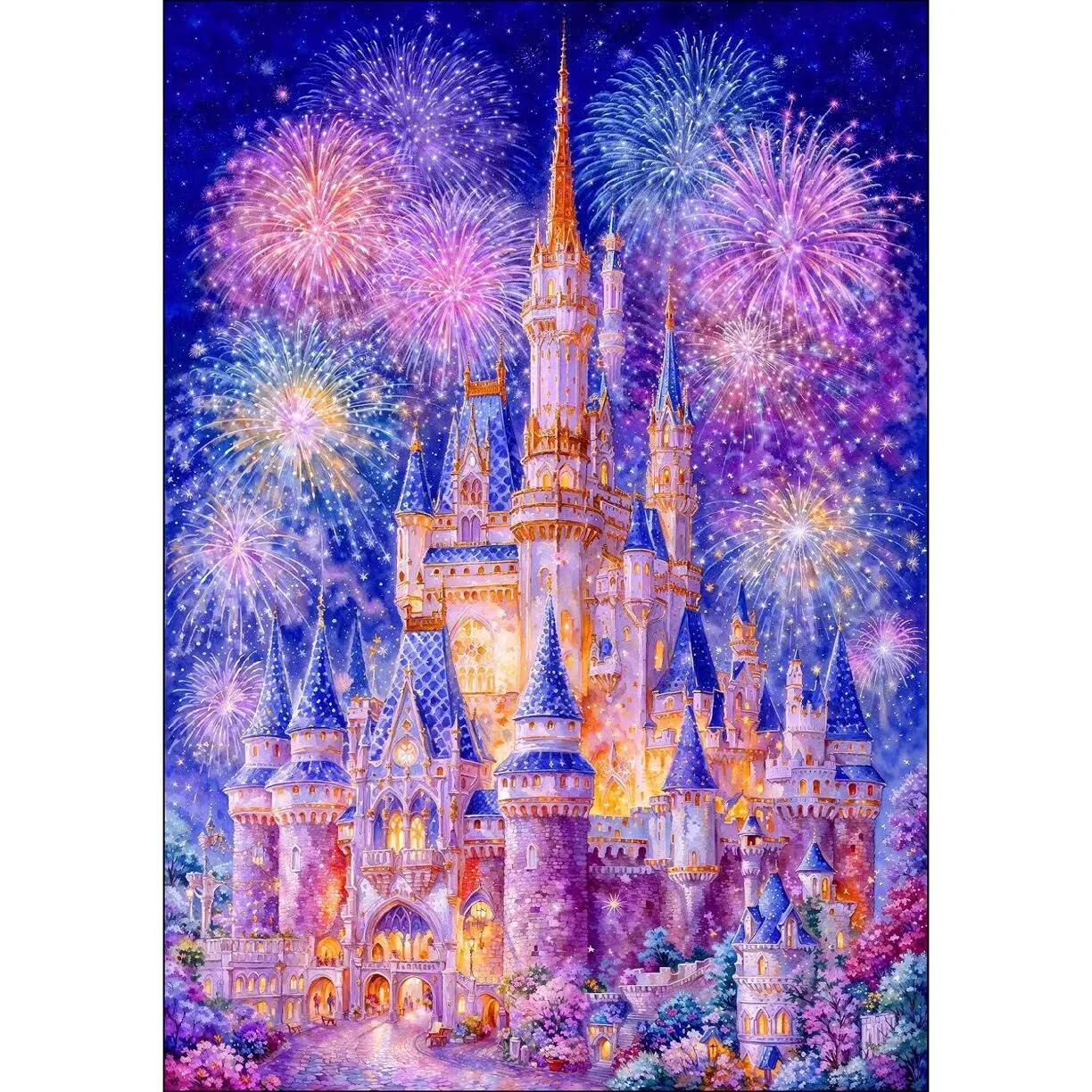 

9ct 110x80cm Набор с принтом замка, вышивка крестиком, набор для рукоделия «сделай сам», поделки с иглами, нитки