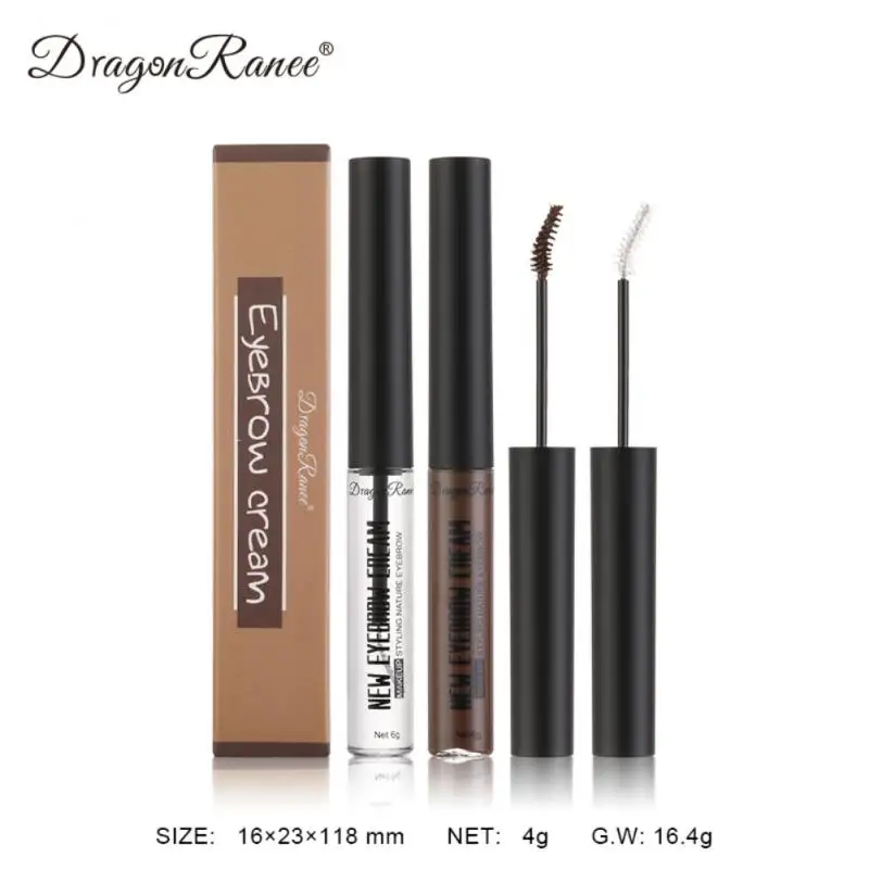 EyebloggGel-Brosse à Sourcils Transparente pour Femme, Avertisseur, Imperméable, Longue Durée, 3D, Style Regina, Cosmétiques