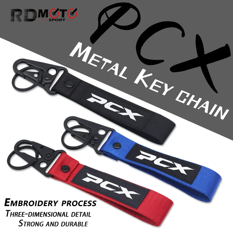 

For HONDA PCX125 PCX150 PCX155 PCX160 Motorcycle Accessories Keychain Keyring Keyfob Key Chain Ring pcx125 pcx150 pcx155 pcx160