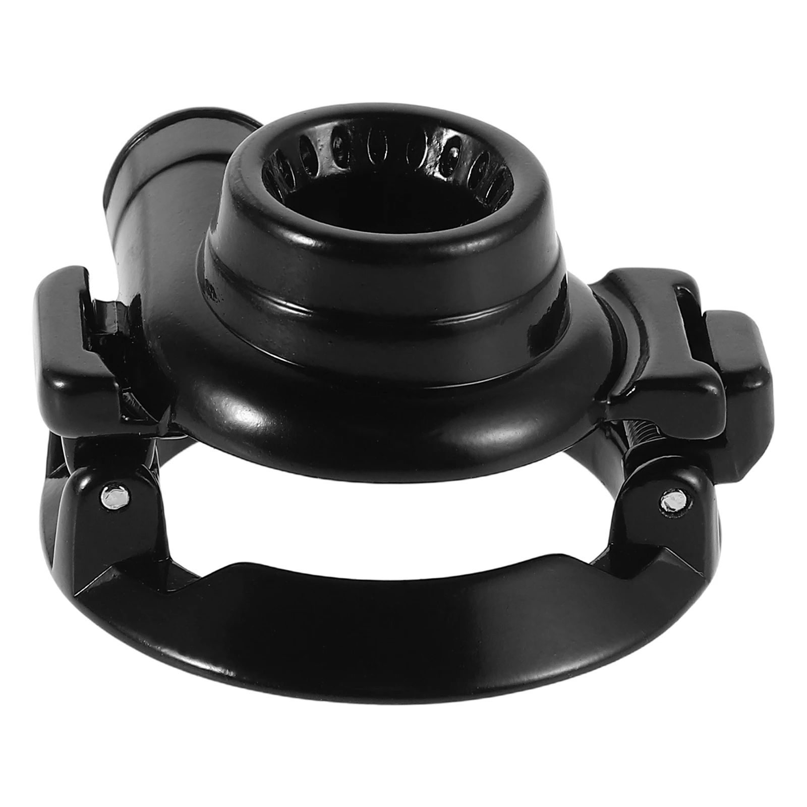 

Car Turbine Starting Cover Cars Anti-scratch Button Decoration Protector Universal Black Zinc Alloy Key Ignition