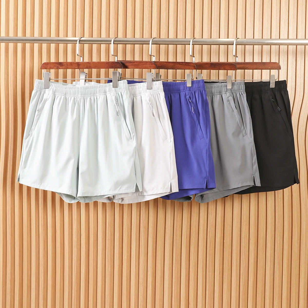 Qui Dry transpirable 3D a medida hombres verano correr orts cintura elástica deportes al aire libre pantalones casuales Faionable Urban Sle