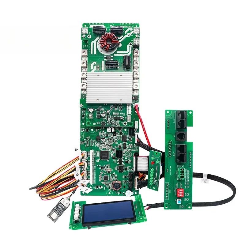 

24V/36V/48V/60V Smart BMS 8S-16S Battery Management System for Lifepo4 60A/80A/100A/120A/150A/200A RS485 CAN 16S 100A BMS BT