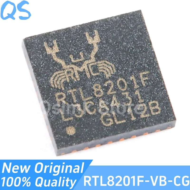 Nuevo Chip transceptor Ethernet RTL8201F-VB-CG RTL8201F QFN32 Original