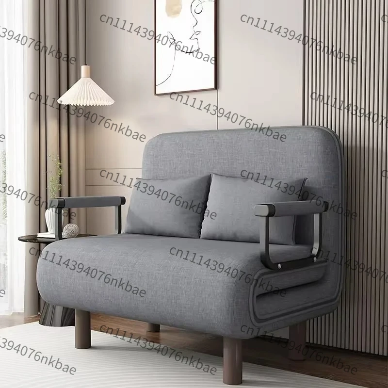 Folding Sofa Bed, Multi-functional Dual-purpose Single Lazy Sofa for Small Apartment, Leisure Lunch Break Bed for Living Room
