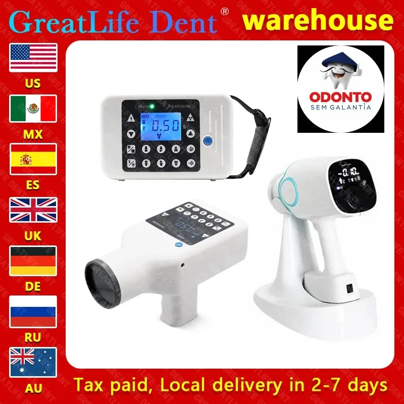 Odonto Sem Galantia Mexico Stock GreatLife Dental Hyperlight X-Ray Digital Portable X Ray Rvg Sensor Machine System Rx Camera