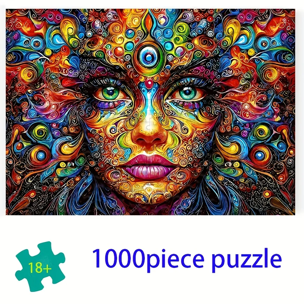 ปริศนาสำหรับผู้ใหญ่ 500/1000 ชิ้น |   เกมครอบครัวที่สนุกสนานและคลายเครียดคุณภาพสูง เหมาะสำหรับวันเกิด คริสต์มาส ฮาโลวีน และเป็นของขวัญ