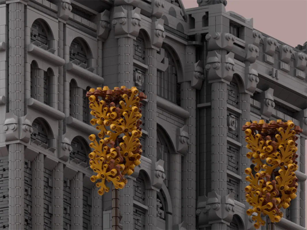 Moc Building Blocks Challenge Medieval Castle Technology Modular Building Blocks Children's Festival Gift Toy DIY Set