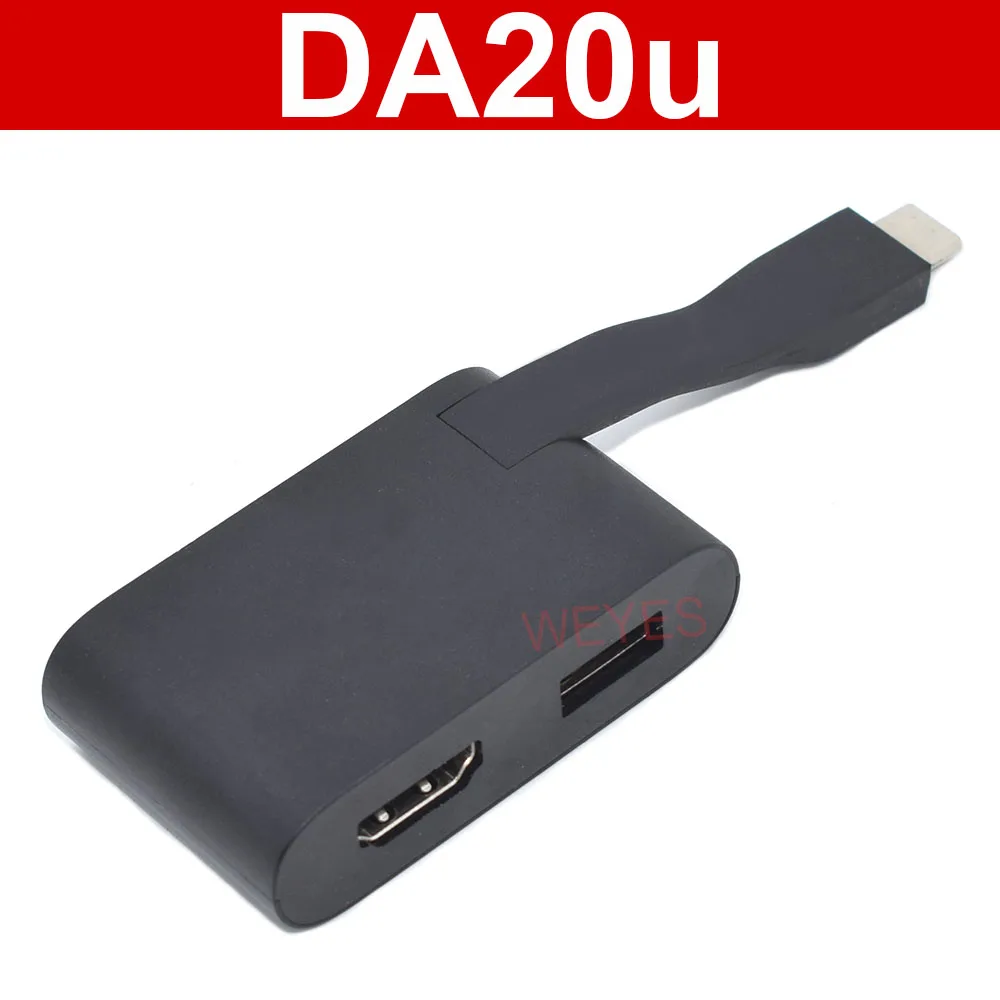 

For Dell DA20u USB-C To USB-A/HDMI Adapter V1J4H 0V1J4H 5V-3A Converter Laptop Parts