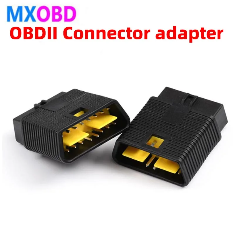 

Male to Female 16pin Plug Suitable for ELM327 OBD2 Car Tester Adapter OBD 2 Socket Car Factory Reduce Loss Extension Plug