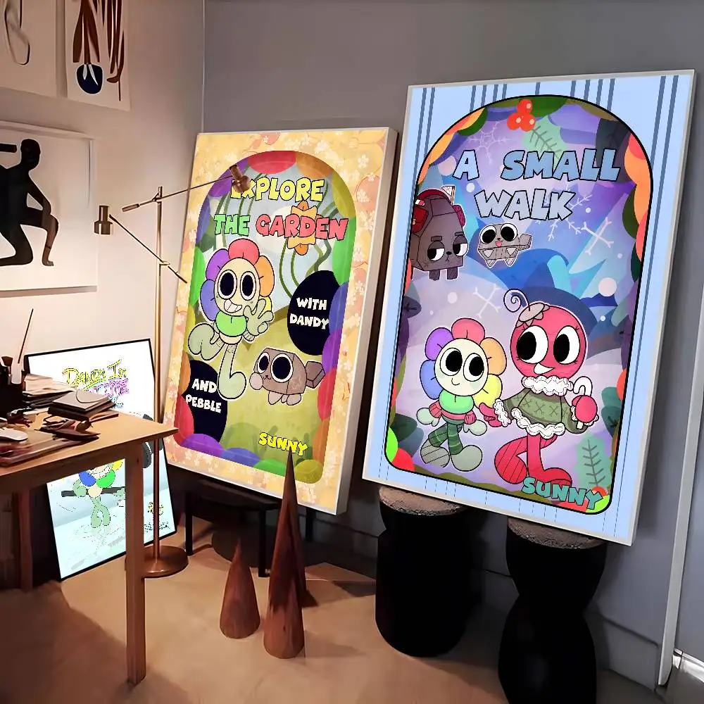 D-Dandys W-World Game ملصق عالي الجودة طباعة ديكور المنزل جدار الفن جدارية غرفة زخارف للحانات