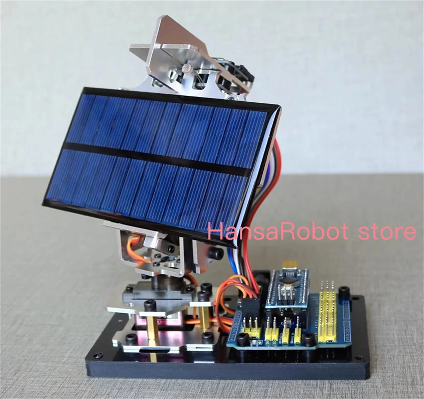 For Arduino DIY Smart Solar Tracking Equipment Power Generation Maker Project Small Production Tracking Radar