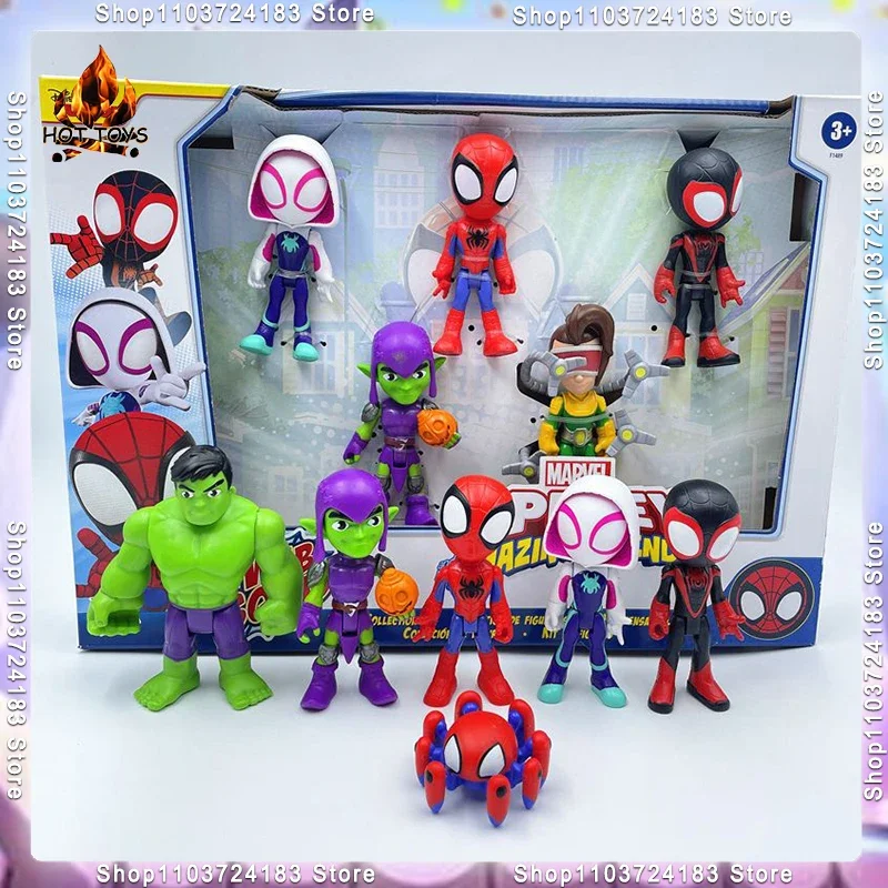 Many Styles Legends Marvel Spiderman Spider Man Spidey And His Amazing Friends Action Figure Doll Figure Figurine For Kid Gift