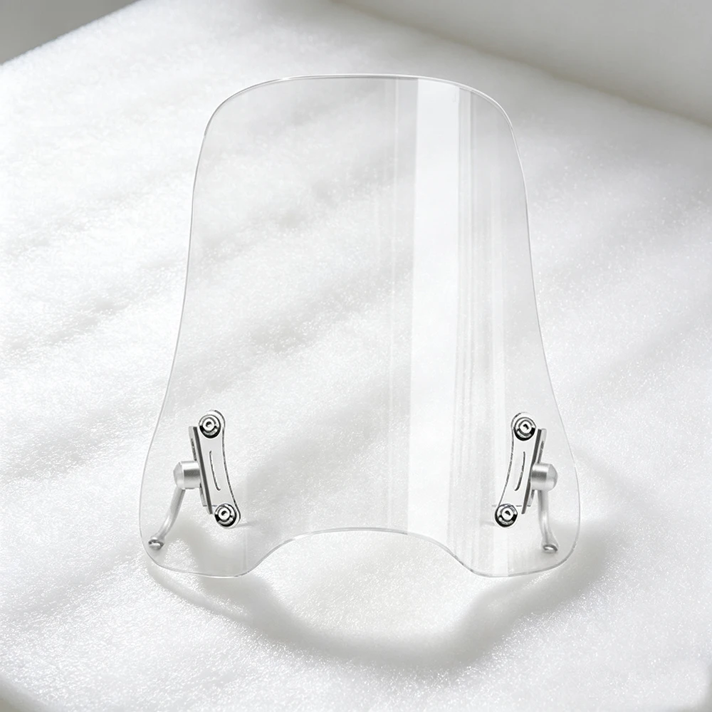For Qjmotor LTR 125 Windscreen Windshield Motorcycle Accessories QJ MOTOR LTR125 Screen Wind Deflector Visor Front Glass Fairing