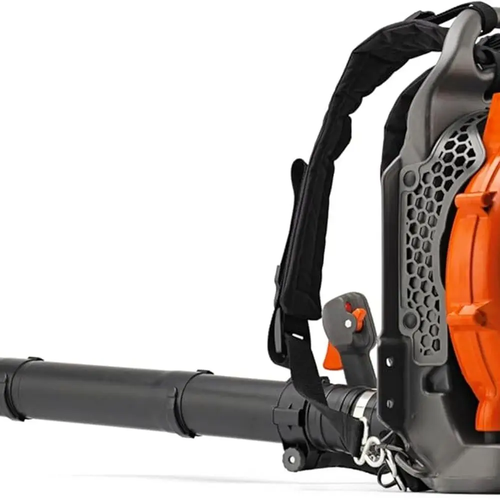 Soffiatore per foglie a gas 360BT, soffiatore per foglie a zaino a 2 tempi da 65,6 cc 3,81- HP con 890 CFM, 232 MPH, 30 N Potente prestazioni di pulizia e