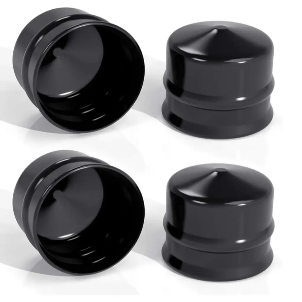 1/4Pcs New 104757 Lawn Tractor Axle Caps Plastic Black Axle Hub Cap 532104757 For Craftsman