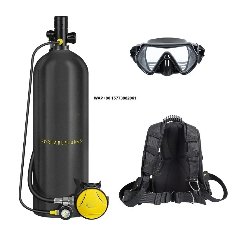 

4L 40-60 Minutes High-Pressure Aluminium Scuba Air Tank Approval Swim & Dive Gear & Accessories Equipment