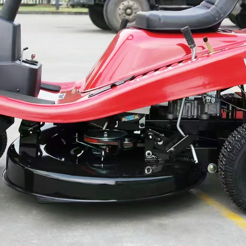 Lndustrial-grade Four-stroke Ride-on Lawn Mower with Large Capacity 41-inch Cutting Width and High-torque Engine