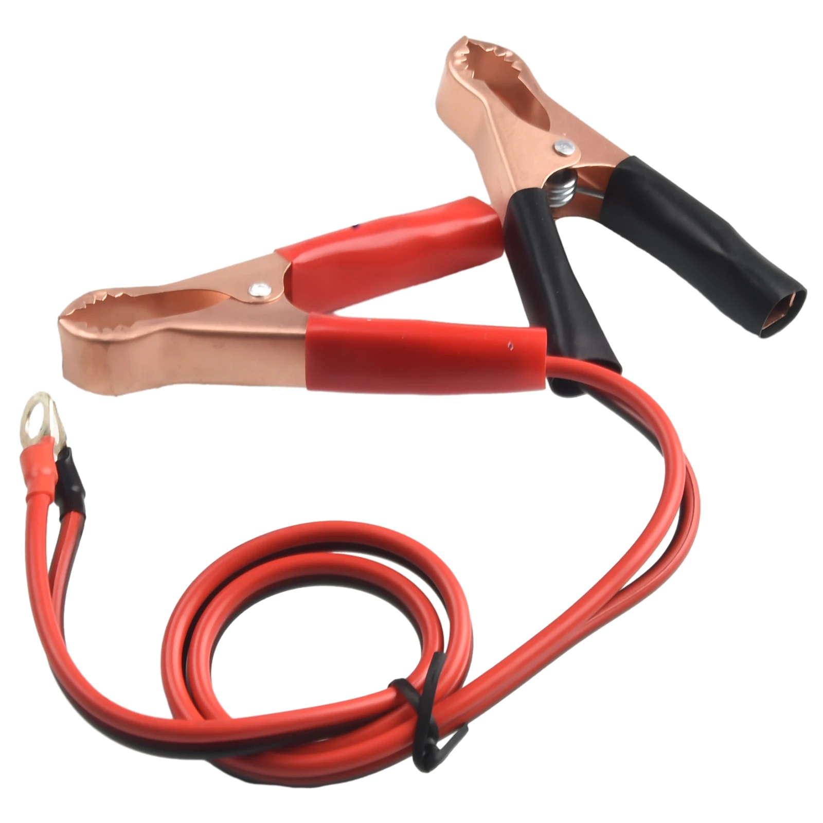 2x Car Battery Clip Wire Plastic And Copper 40*32*mm Car Inverter Power Cord Connection Line Nose 50A Battery Clip