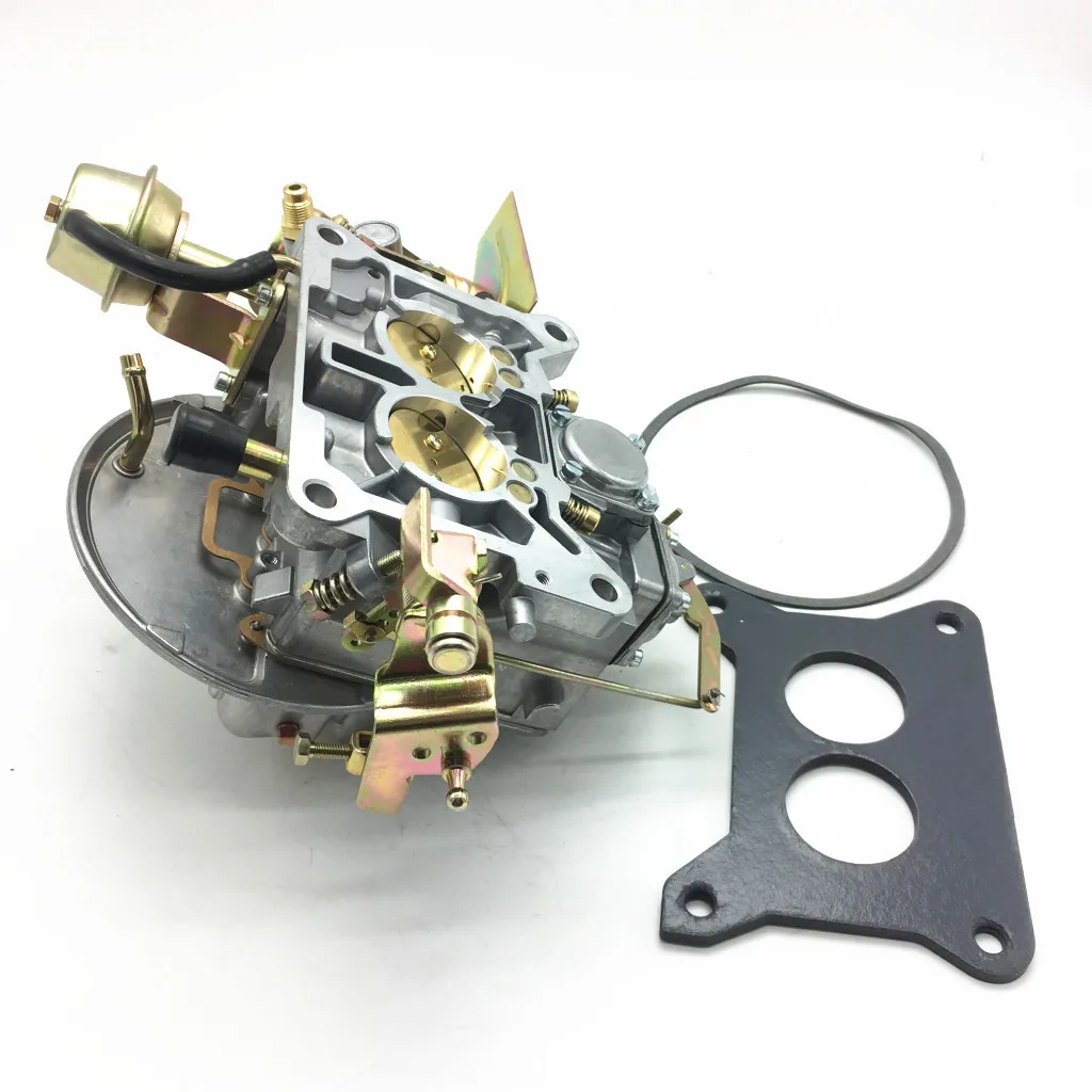 

Engine Parts 2 Barrel Carburetor Rebuild Kit Manual Choke Heavy Duty Metal for Ford F100 F250 Mustang Jeep 360 CU