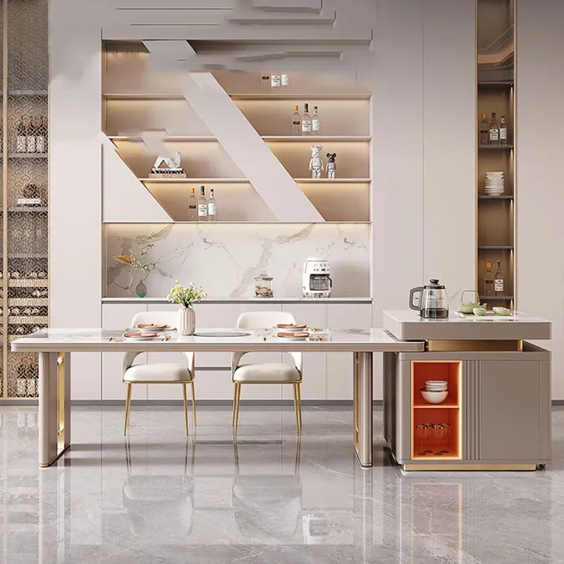 

Kitchen Islands Dinning Tables Sets Luxury Living Room Chairs Dining Table Home Furniture Muebles Individual Coffe Restaurant