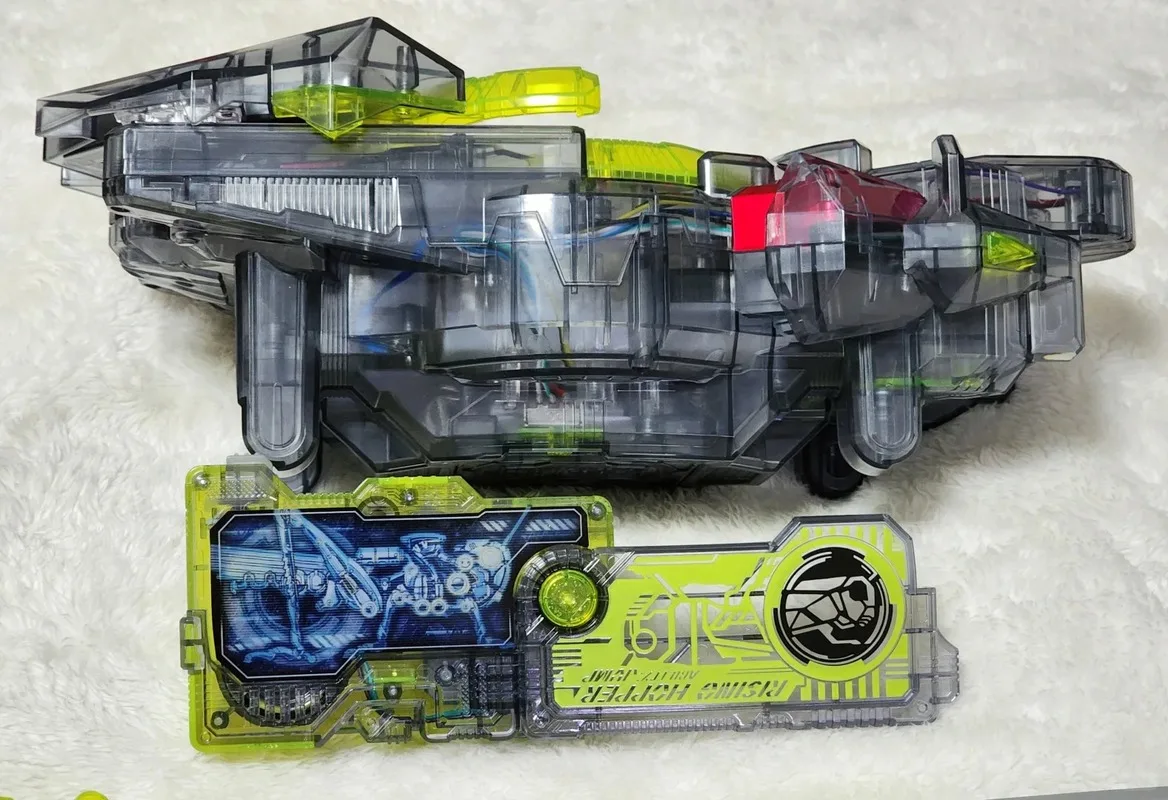 Auf Lager Bandai Original Kamen Rider 01 Dx HI Denzero – Ondriver Transformation Belt Transparente Version