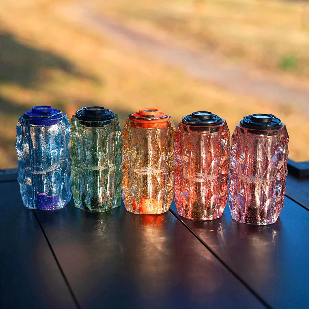 Abajur de luz de acampamento resistente ao desgaste atmosfera abajur universal criativo lanterna ao ar livre sombra para objetivo zero luz