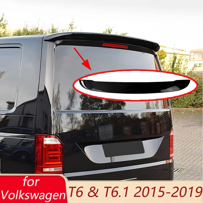 Rear Roof Lip Spoiler for Volkswagen Transporter T6 & T6.1 2015-2019 Trunk Wing Tail Lid Body Kit Tuning Accessories Exterior