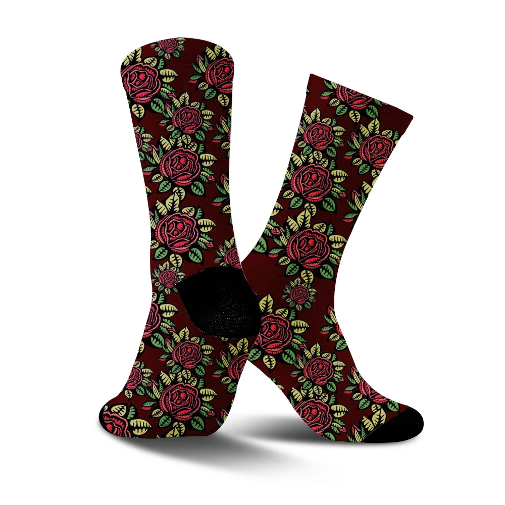 Plush Lined Cycling Socks for Comfort - alternate angle