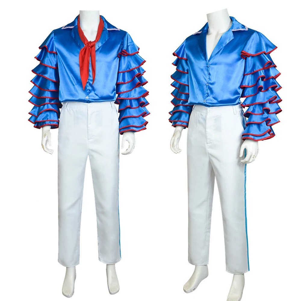 Movie Ipkiss Cosplay Costume Full Sets Top Pants Uniform for Adult Outfit Halloween Carnival Party Performance Clothes Roleplay