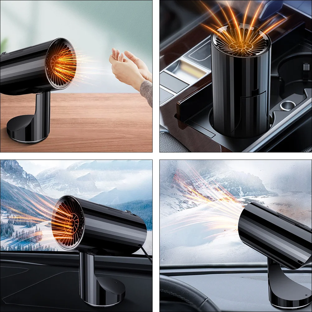 

Car Heater Windscreen Heating Portable for 12v Windshield Defroster Purifying Air