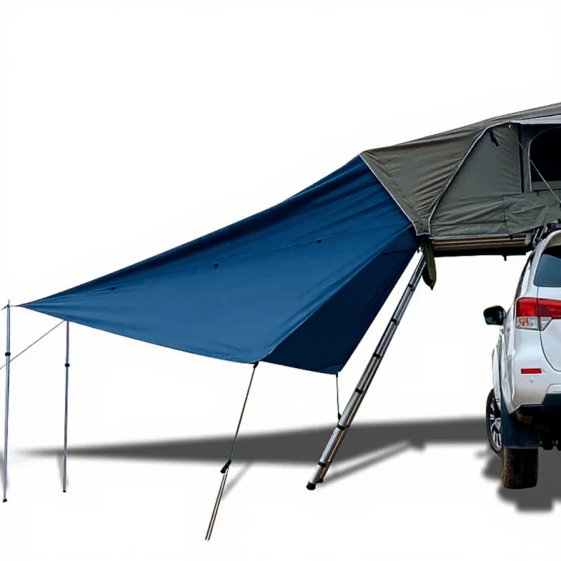 

Factory Four-season Waterproof Hard Shell Roof Tent Rear Canopy Fully Automatic Outdoor Travel Car Camping Tent