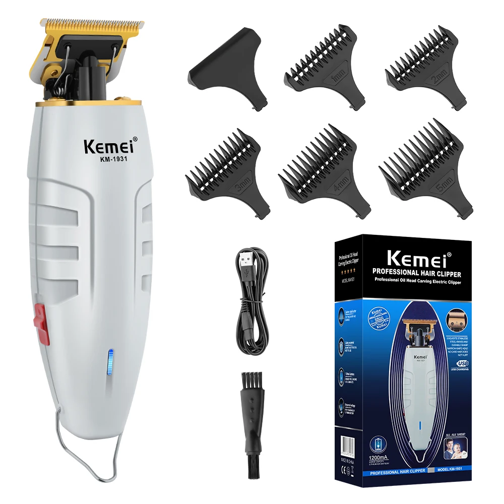 KEMEI Hair cutting machine Trimmer electric professional KM-1931 barber machines  Barber shopBeard trimmer man hair clippers men